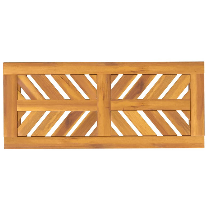 Bancă de grădină, 80 cm, lemn masiv de acacia