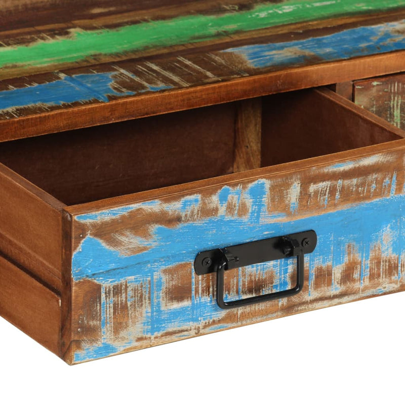 Comodă TV, 120x30x45 cm, lemn masiv reciclat