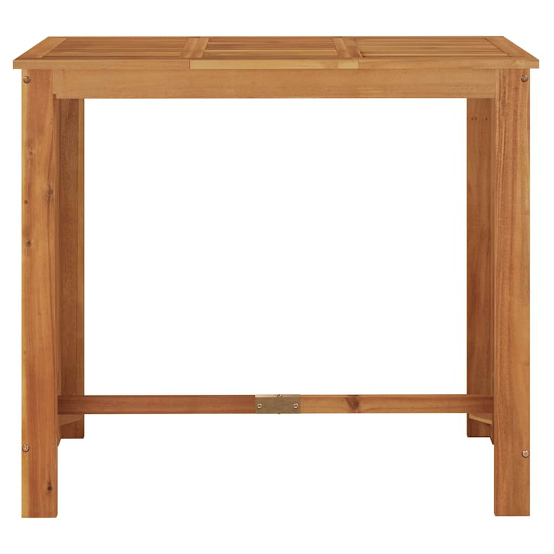 Masă de bar de grădină, 120 x 60 x 105 cm, lemn masiv de acacia