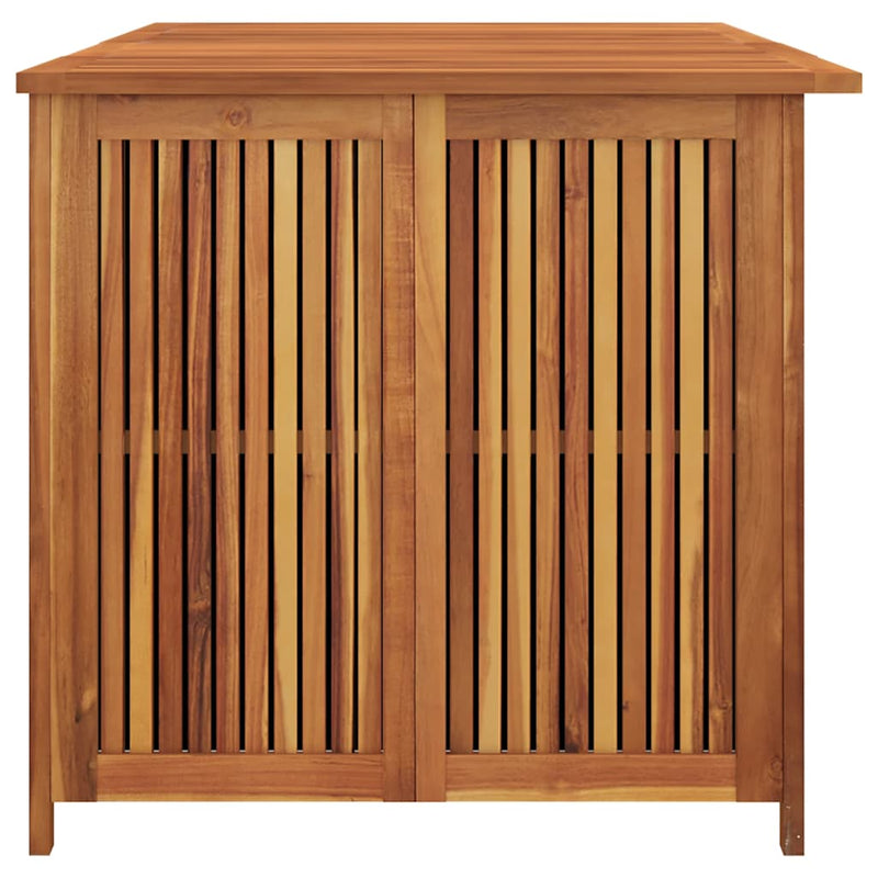 Ladă depozitare pentru grădină 175x80x75 cm lemn masiv acacia