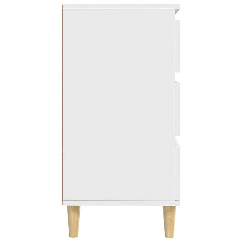 Servantă, alb, 60x35x70 cm, lemn prelucrat