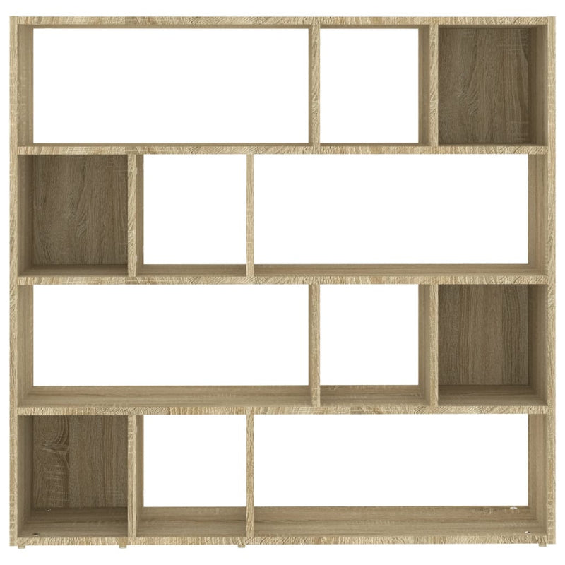 Bibliotecă/Separator cameră, stejar sonoma, 105x24x102 cm