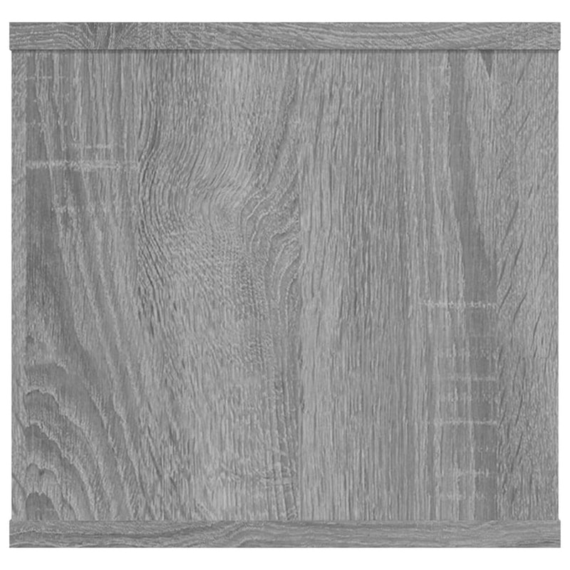 Raft de perete, gri sonoma, 102x30x29 cm, lemn compozit