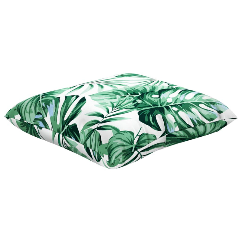 Perne de canapea, 4 buc., model frunze, 60x60 cm, textil