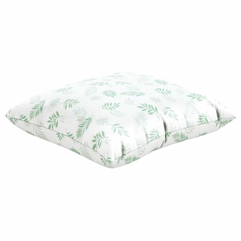 Perne decorative 4 buc. Material din poliester Model cu frunze
