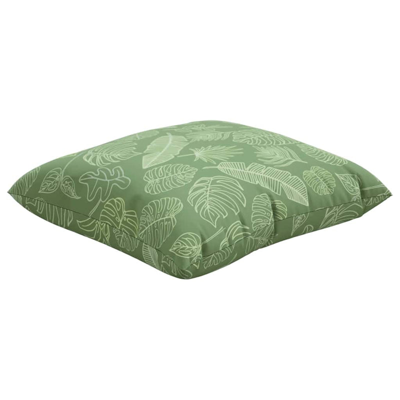 Perne decorative 4 buc. Material din poliester Model cu frunze
