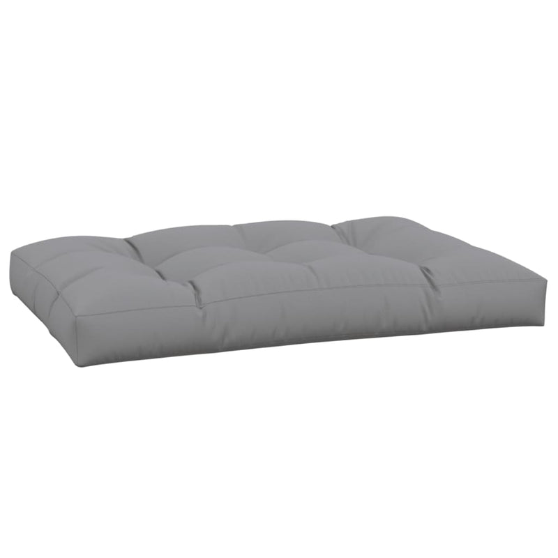Pernă pentru paleți, gri, 120x80x12 cm, material textil
