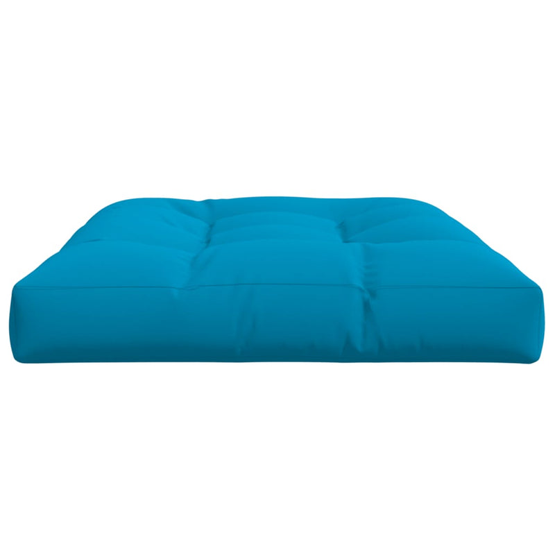 Pernă pentru paleți, albastru, 120x80x12 cm, material textil