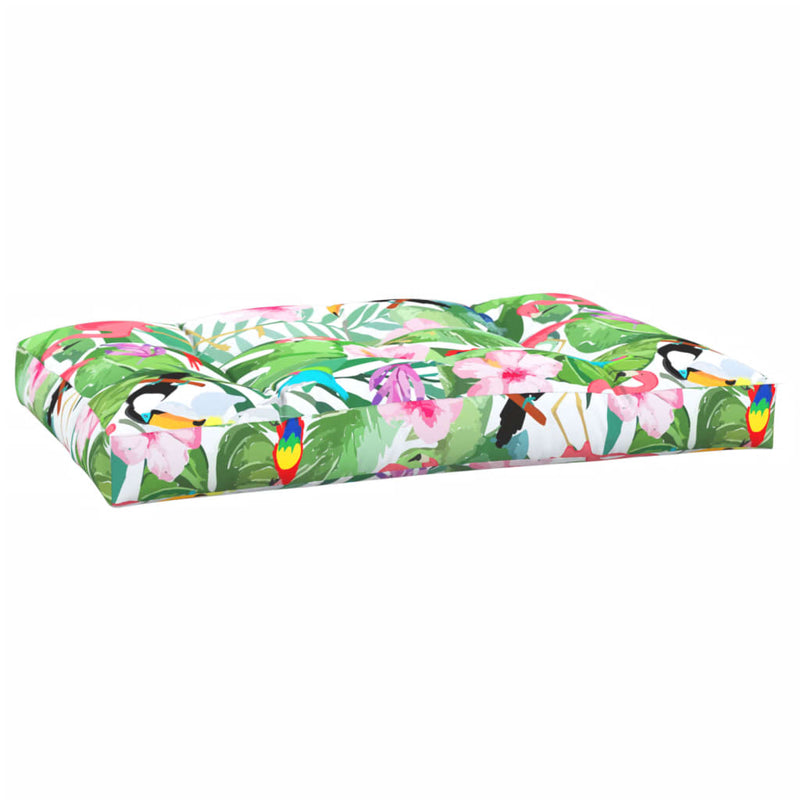Pernă de paleți, multicolor, 120x80x12 cm, material textil