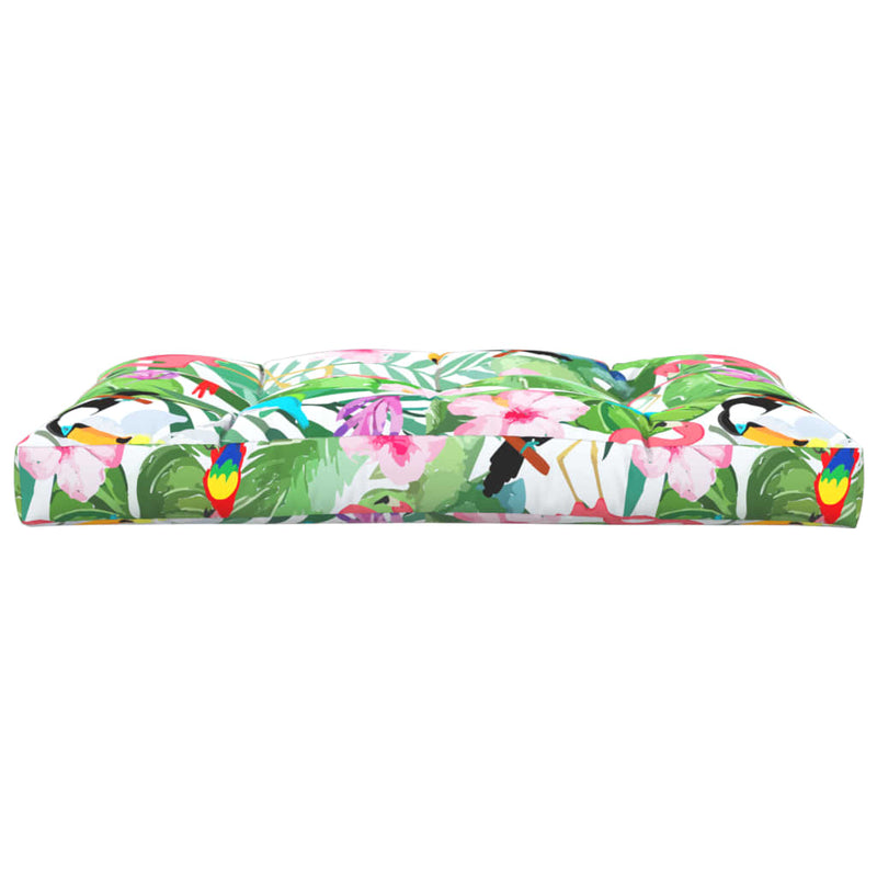 Pernă de paleți, multicolor, 120x80x12 cm, material textil
