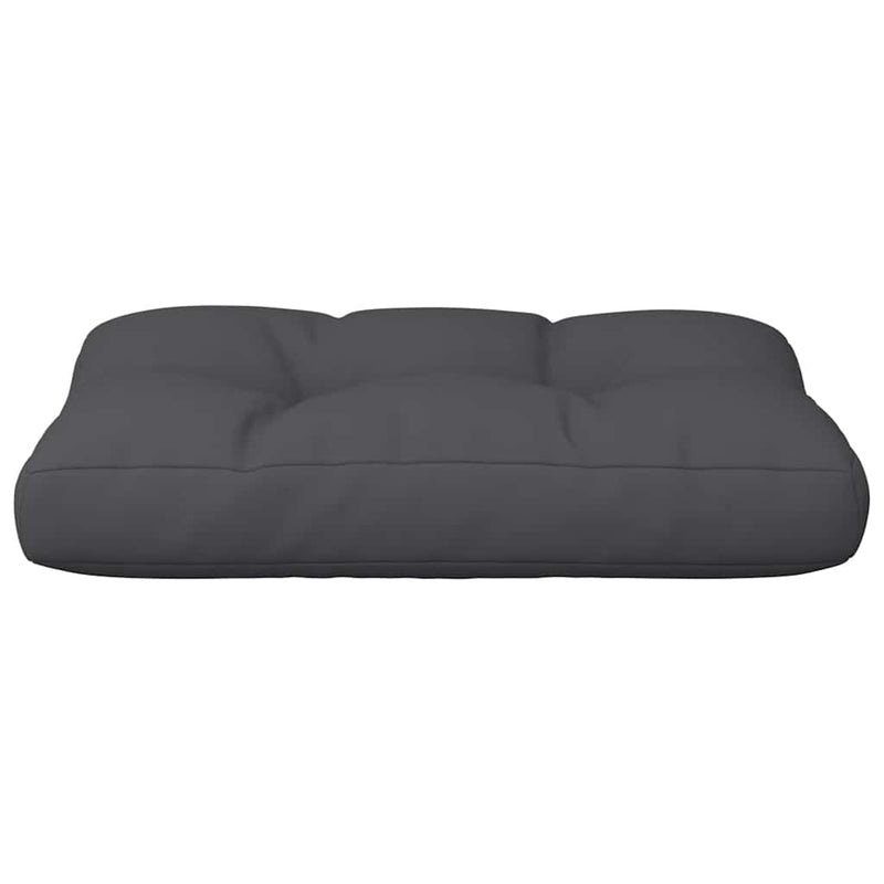 Pernă de paleți, negru, 50x40x12 cm, material textil