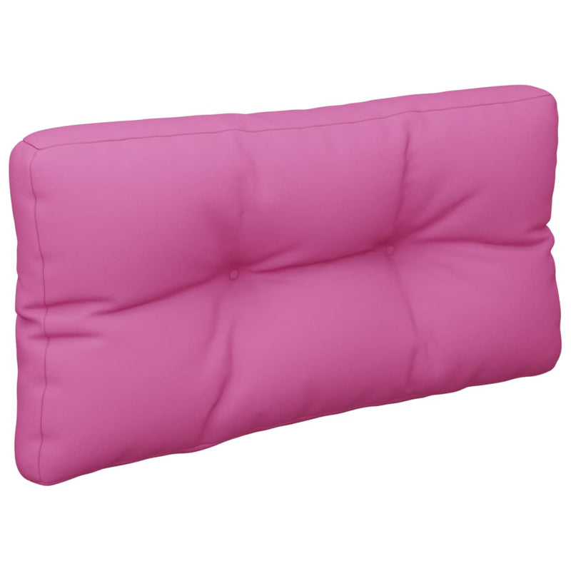 Pernă de paleți, roz, 70x40x12 cm, material textil
