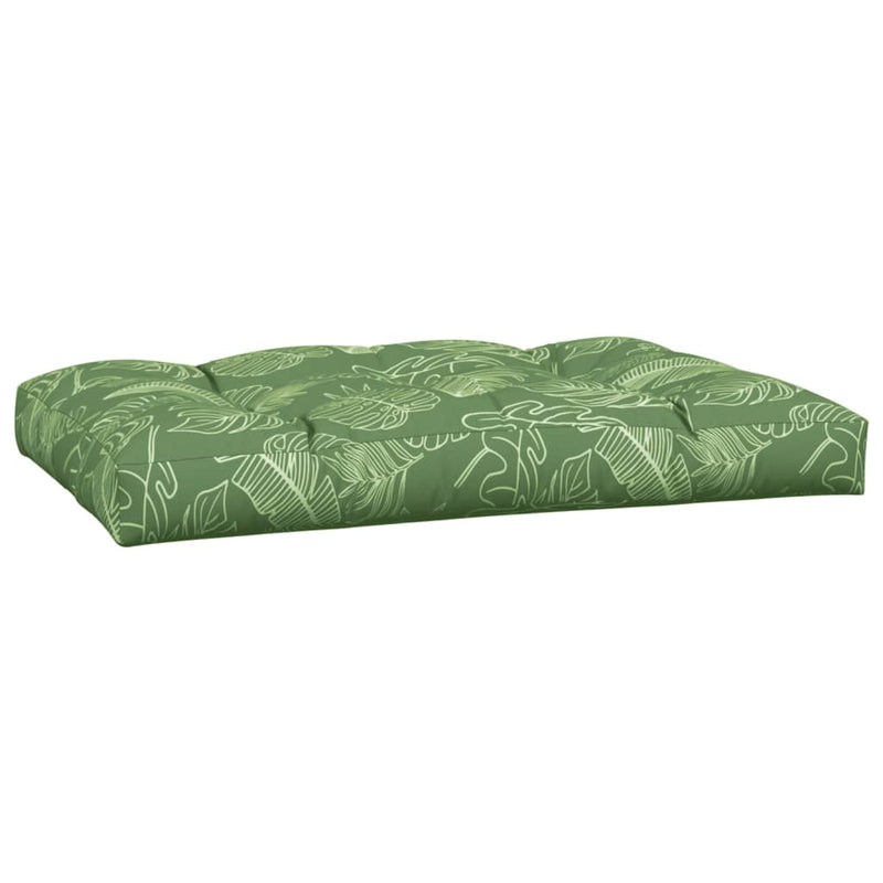 Perne de paleți, 2 buc., model cu frunze, textil