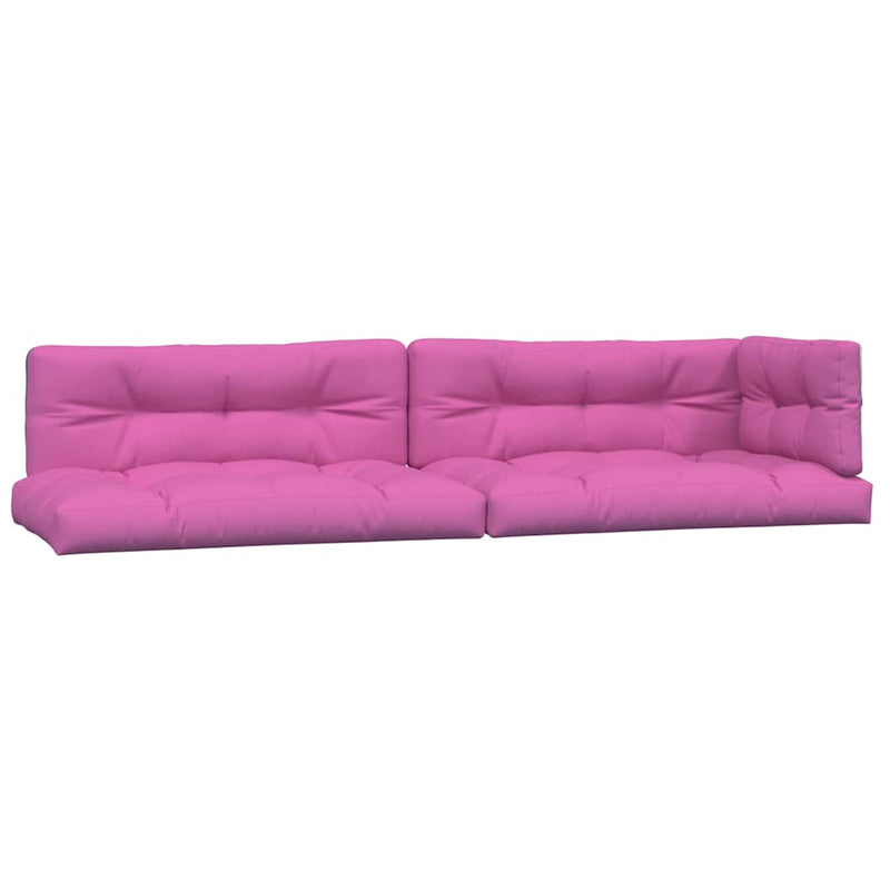 Perne de paleți, 5 buc., roz material textil
