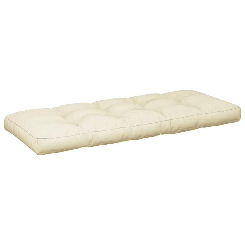 Perne de paleți, 2 buc., crem, material textil