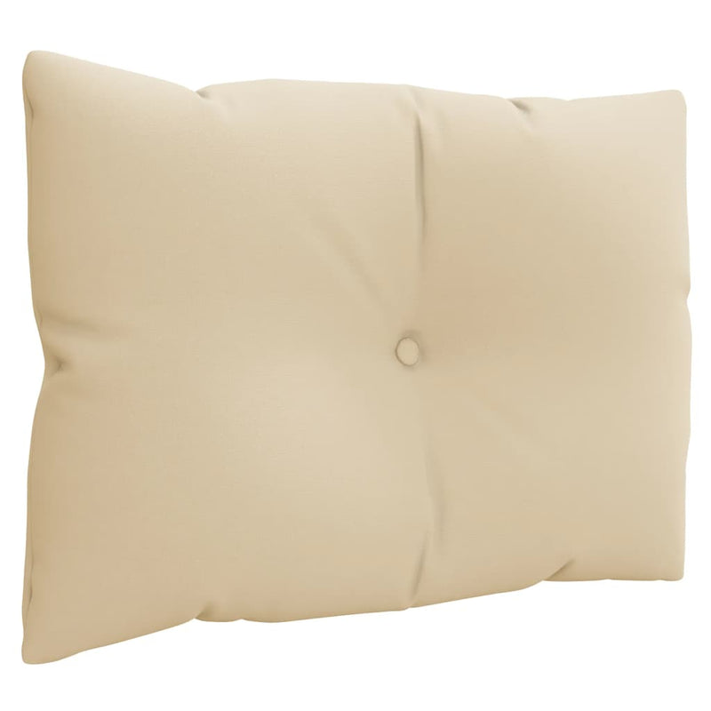 Perne de paleți, 3 buc., bej, material textil