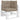 Perne de paleți, 3 buc., gri taupe, material textil