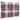 Perne pentru paleți, 3 buc., roșu carouri, material textil