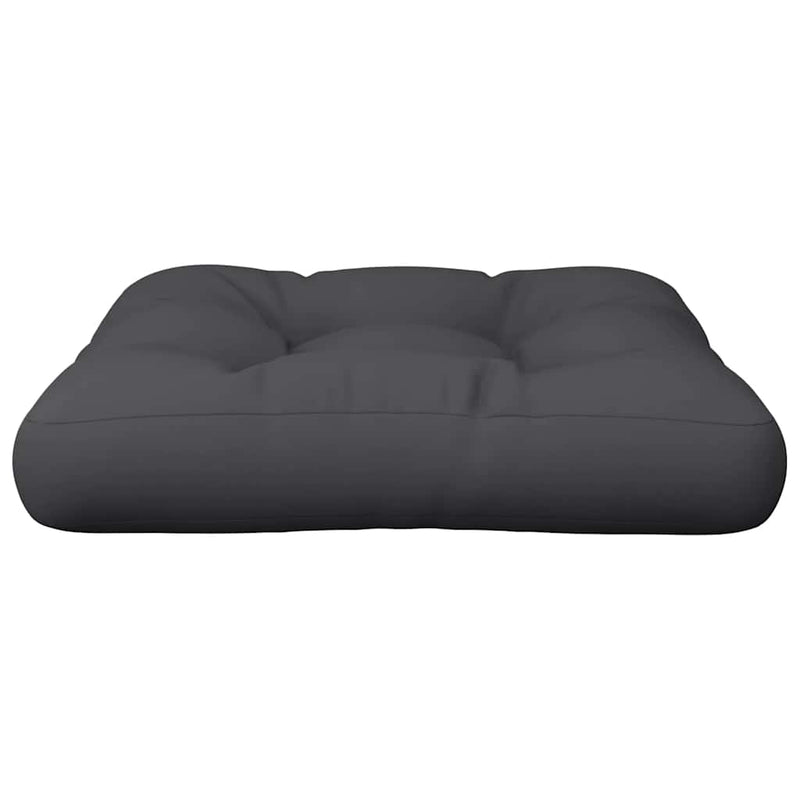 Pernă de paleți, negru, 60x61,5x10 cm, material textil