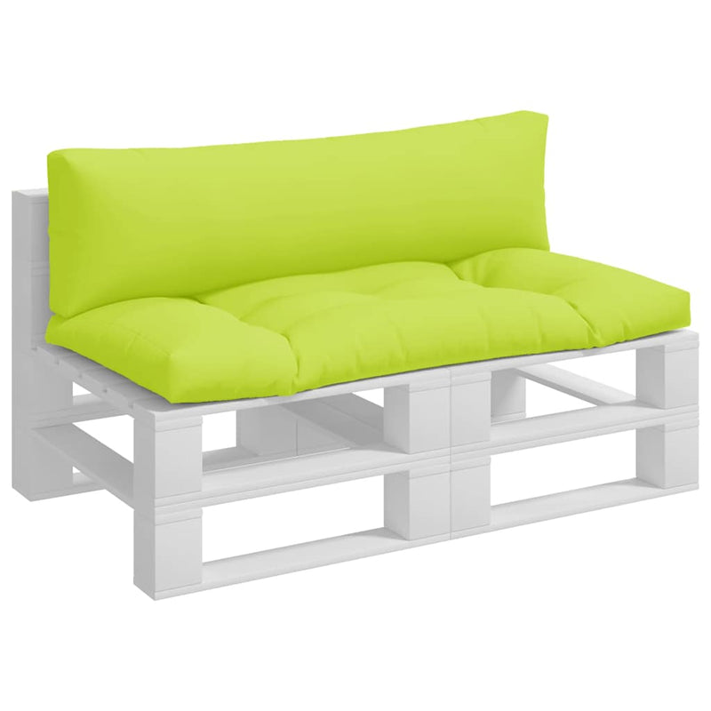 Perne de paleți, 2 buc, verde aprins, material textil