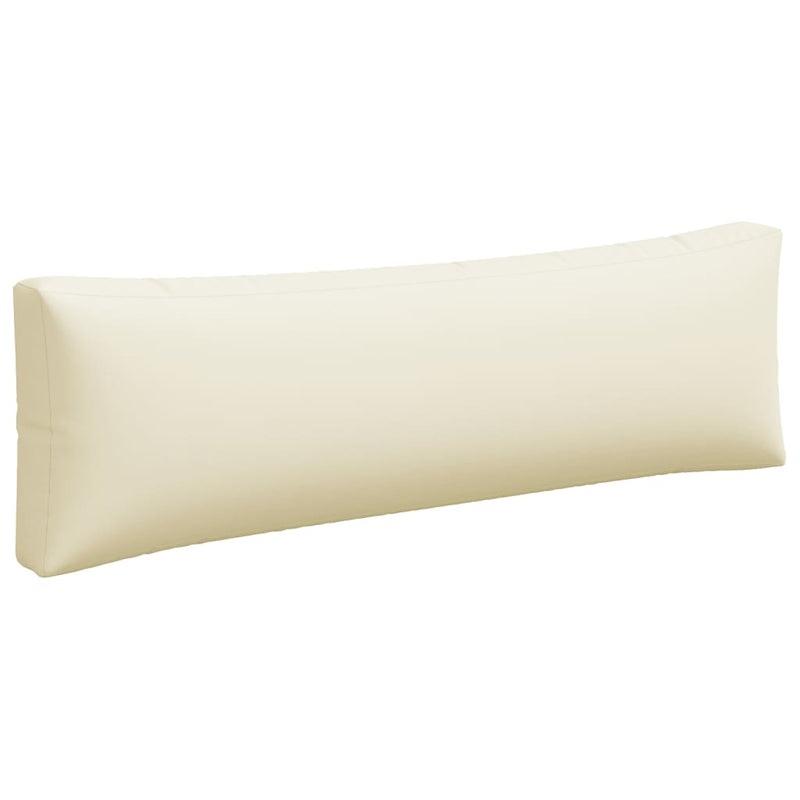 Perne de paleți, 3 buc., crem, material textil