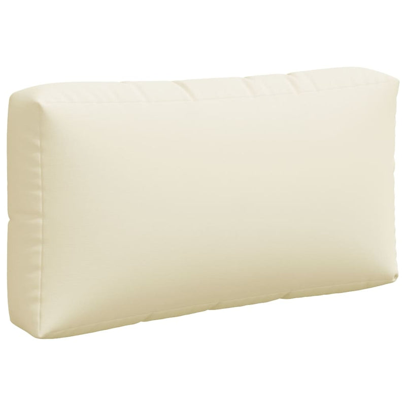 Perne de paleți, 3 buc., crem, material textil