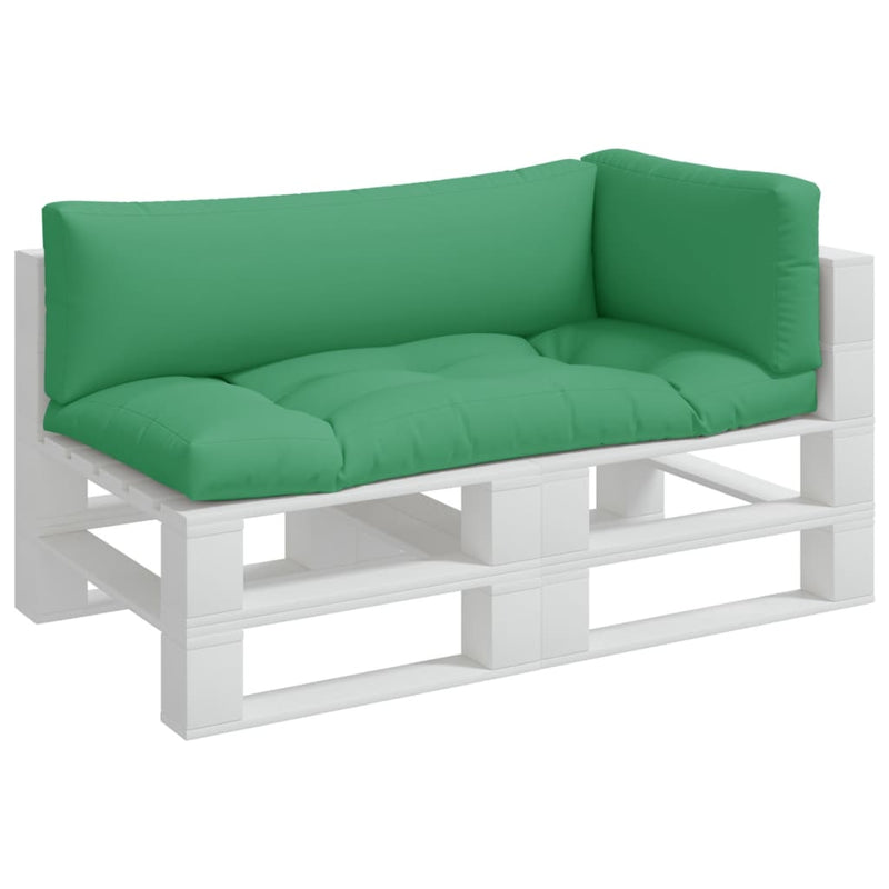 Perne de paleți, 3 buc, verde, material textil