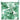 Perne de scaun, model frunze, 4 buc., 40x40x3 cm, textil