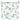 Perne de scaun, model frunze, 2 buc., 40x40x3 cm, textil