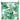 Perne de scaun, model frunze, 2 buc., 50x50x3 cm, textil