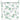 Perne de scaun, model frunze, 2 buc., 50x50x3 cm, textil