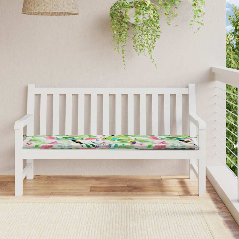 Pernă de bancă de grădină multicolor 150x50x3 cm textil oxford