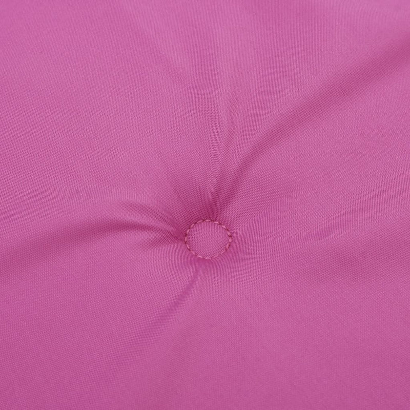 Perne de scaun spătar înalt, 6 buc., roz, textil