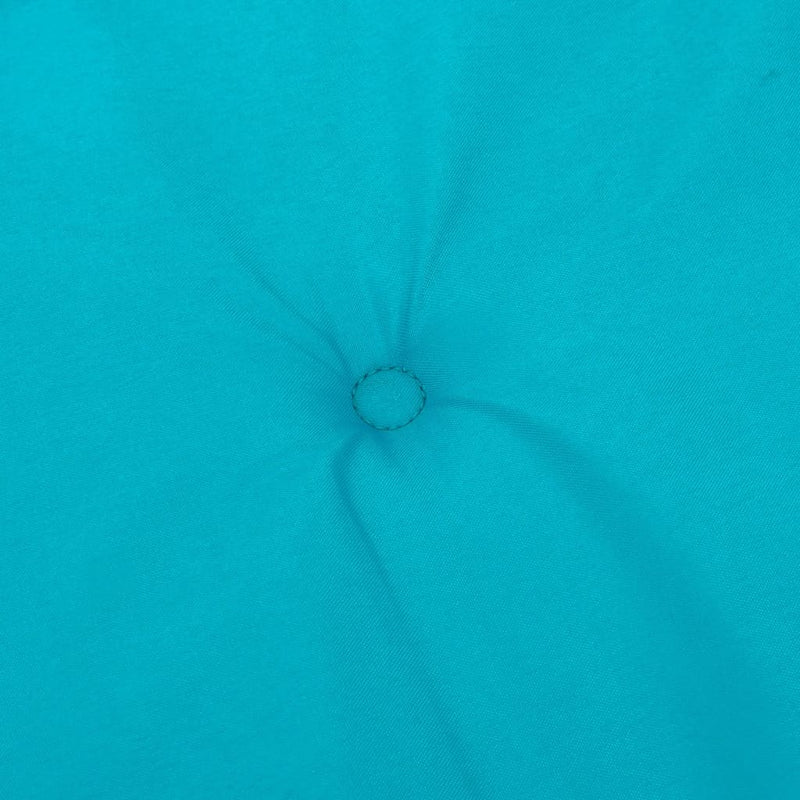 Perne de scaun spătar înalt, 4 buc., turcoaz, textil