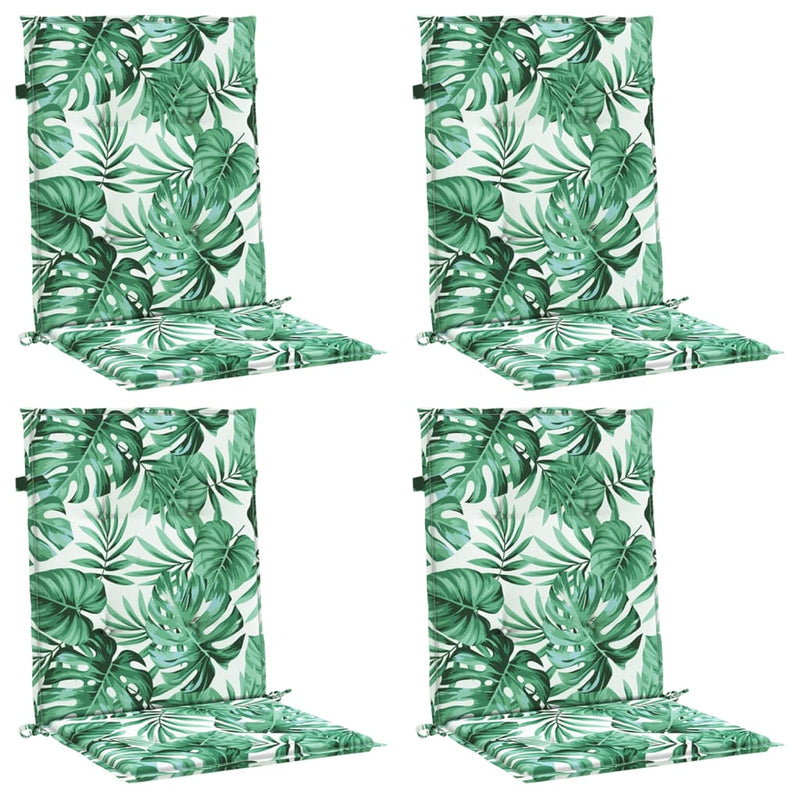 Perne de spate 4 buc. Model cu frunze 100 x 50 x 3 cm