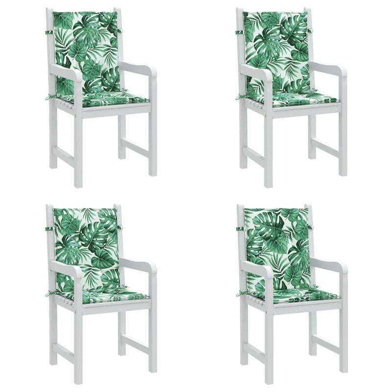 Perne de spate 4 buc. Model cu frunze 100 x 50 x 3 cm