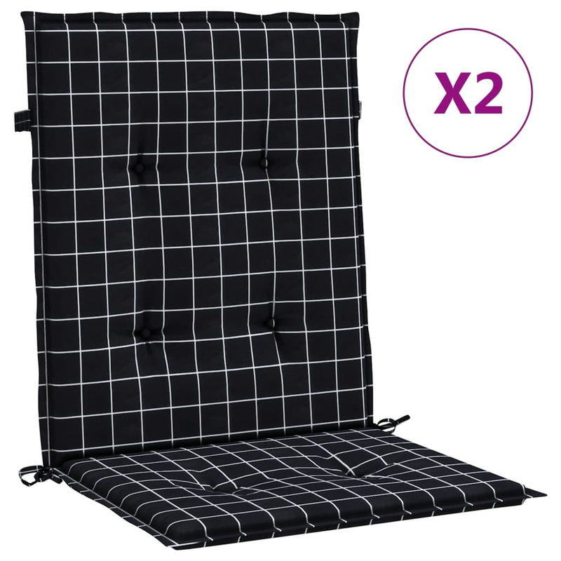 Perne de spate 2 buc. Material Oxford Negru și Alb