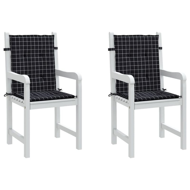 Perne de spate 2 buc. Material Oxford Negru și Alb