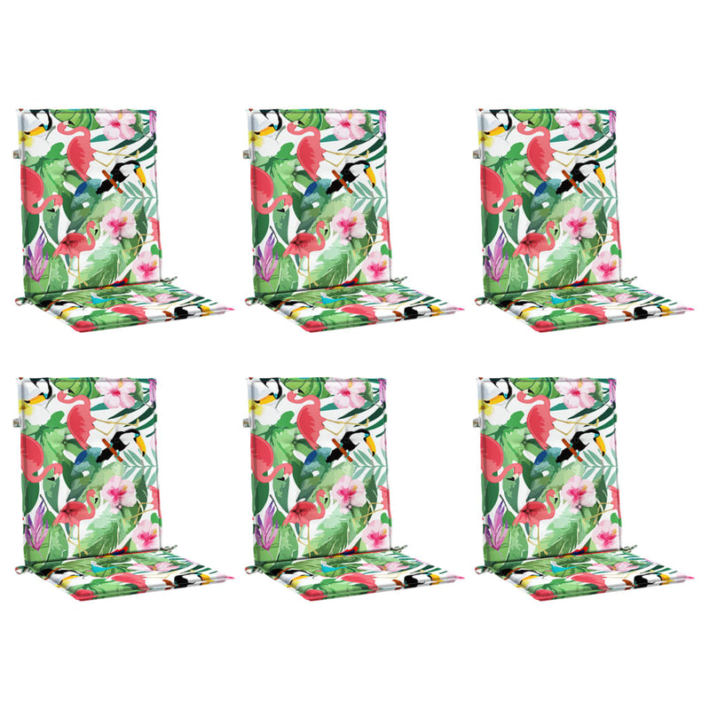 Perne de spate 6 buc. Material Oxford Verde și roz