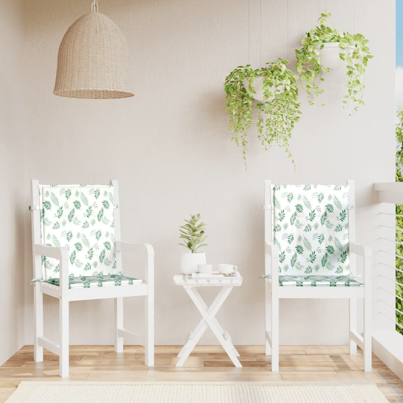 Perne de spate 2 buc. Material Oxford Alb și Verde