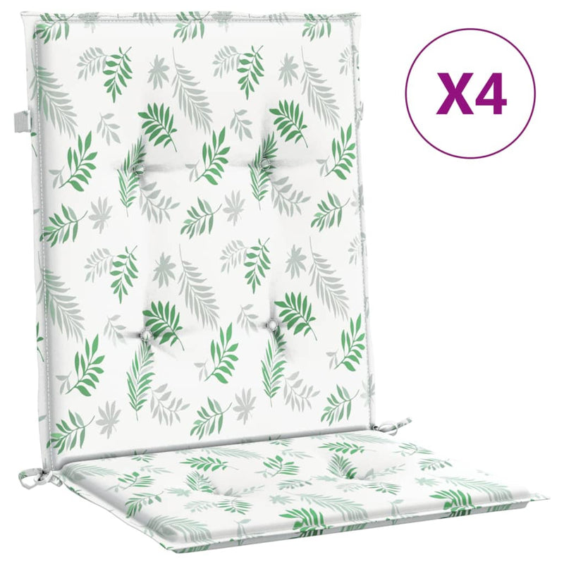 Perne de spate 4 buc. Material Oxford Alb și Verde