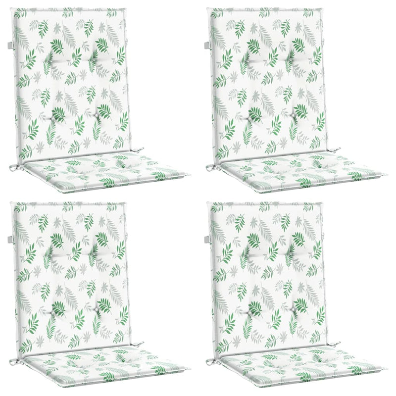 Perne de spate 4 buc. Material Oxford Alb și Verde