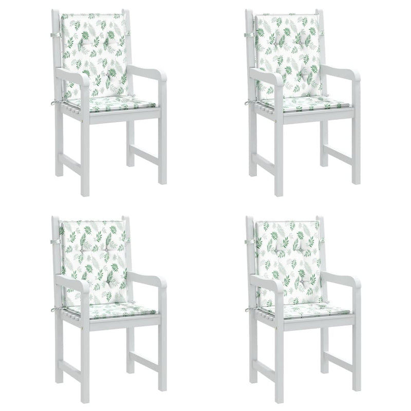 Perne de spate 4 buc. Material Oxford Alb și Verde