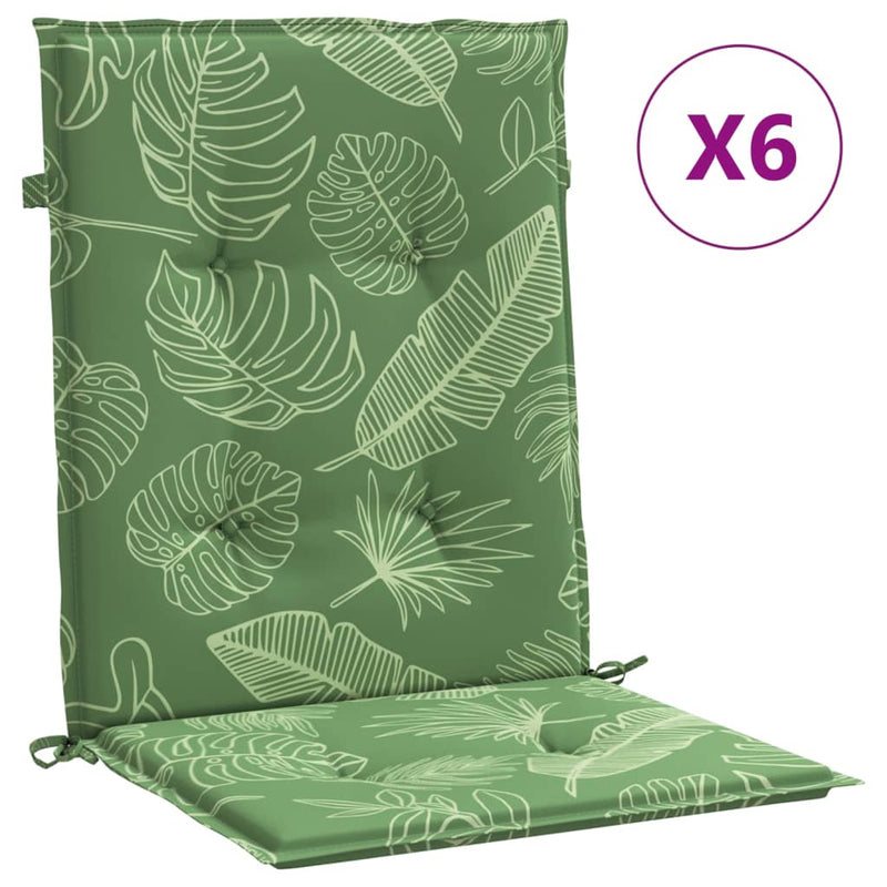 Perne de spate 6 buc. Material Oxford Design cu frunze
