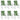 Perne de spate 6 buc. Material Oxford Design cu frunze