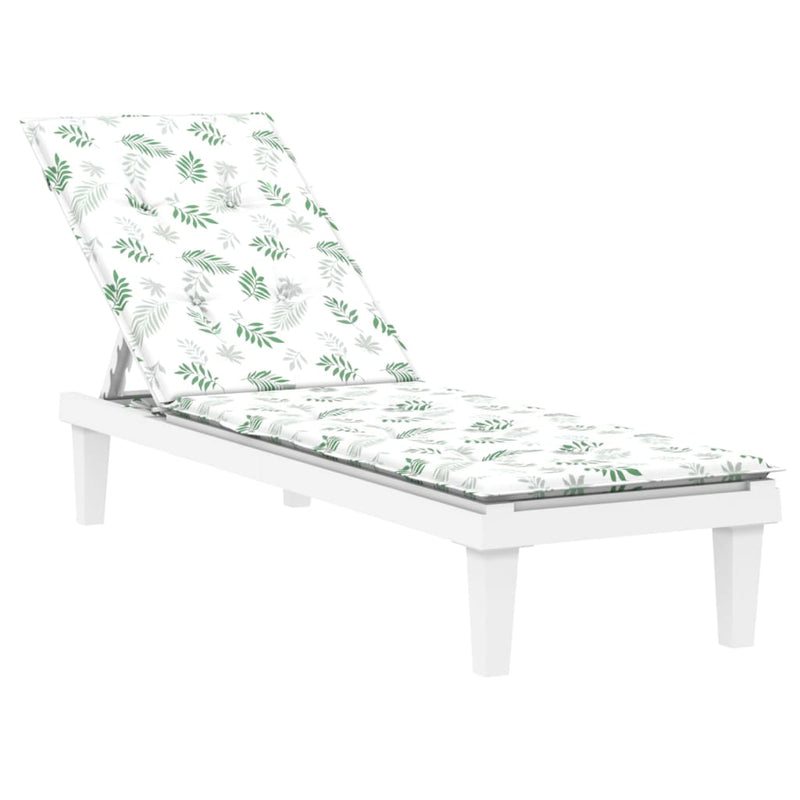 Pernă scaun de terasă, model frunze, textil Oxford