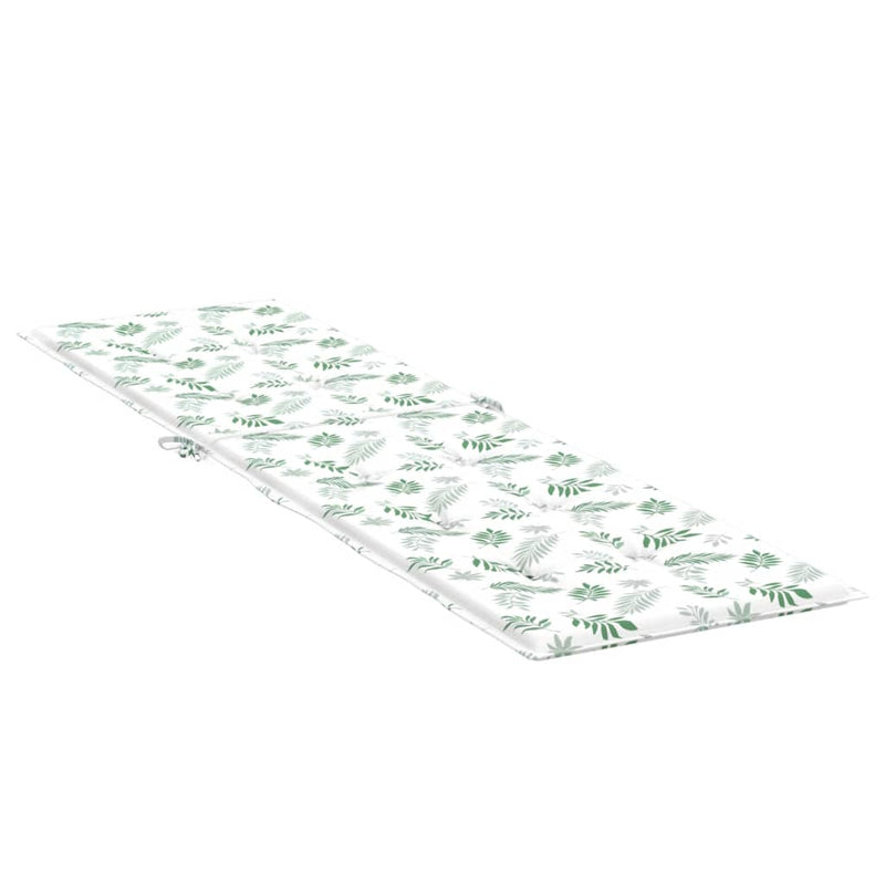 Pernă scaun de terasă, model frunze, textil Oxford