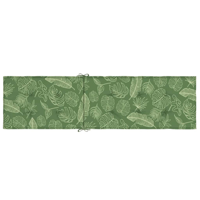 Pernă scaun de terasă, model frunze, textil Oxford