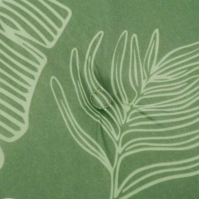 Pernă scaun de terasă, model frunze, textil Oxford
