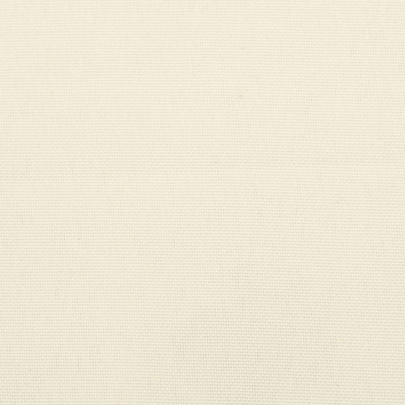 Perne de scaun, 2 buc., alb crem, 40x40x7 cm, textil oxford